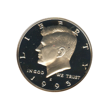 Kennedy Half Dollar 1995-S Proof Silver